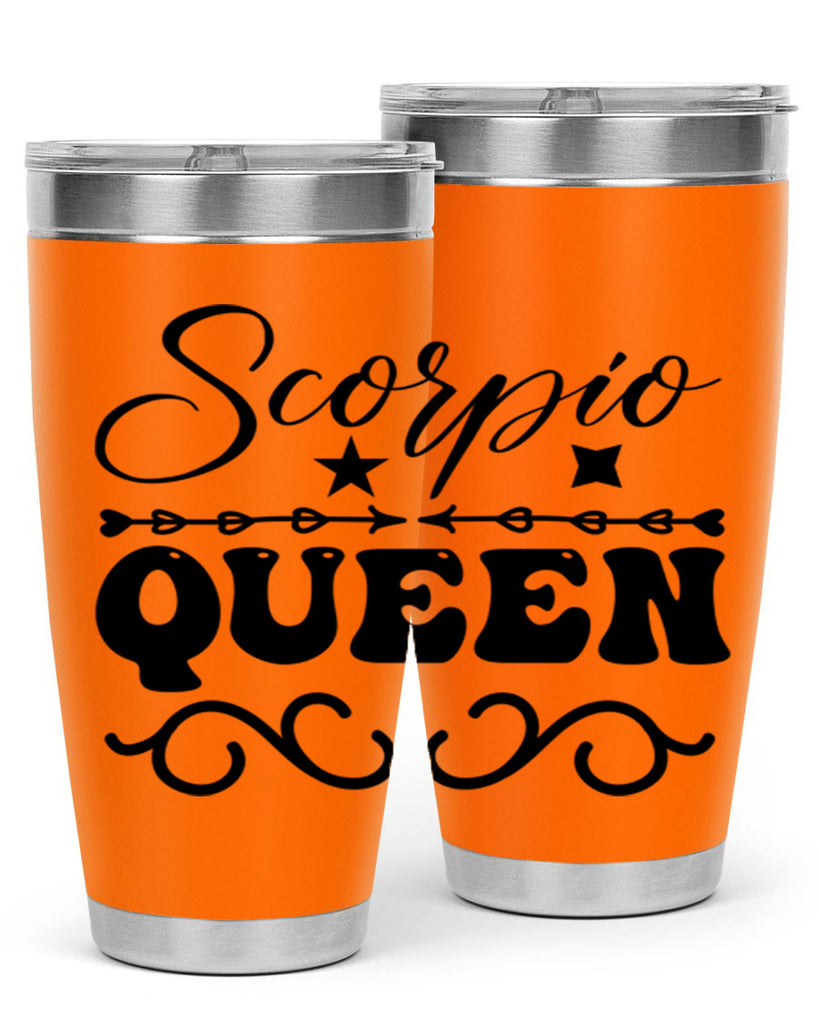scorpio queen 447#- zodiac- Tumbler