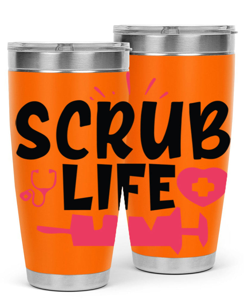 scrub life Style Style 44#- nurse- tumbler