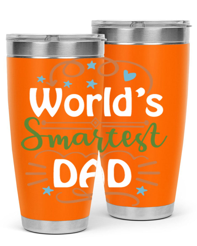 world’s smartest dad 2#- fathers day- Tumbler
