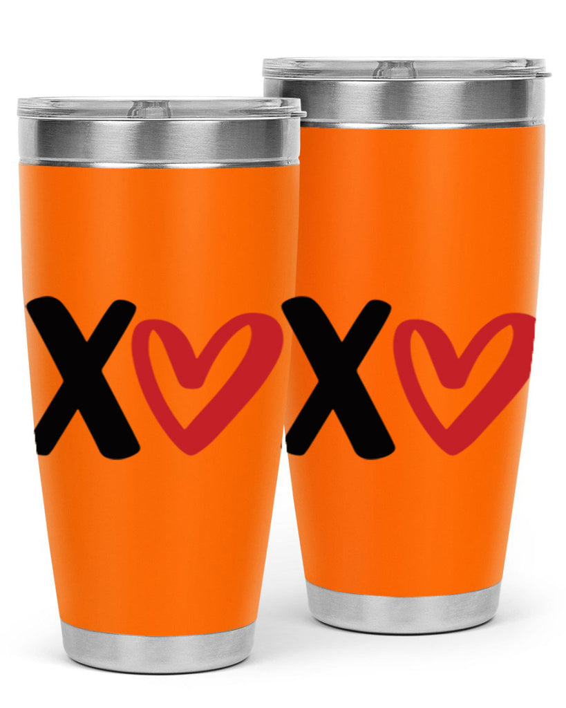 xoxo 12#- valentines day- Tumbler
