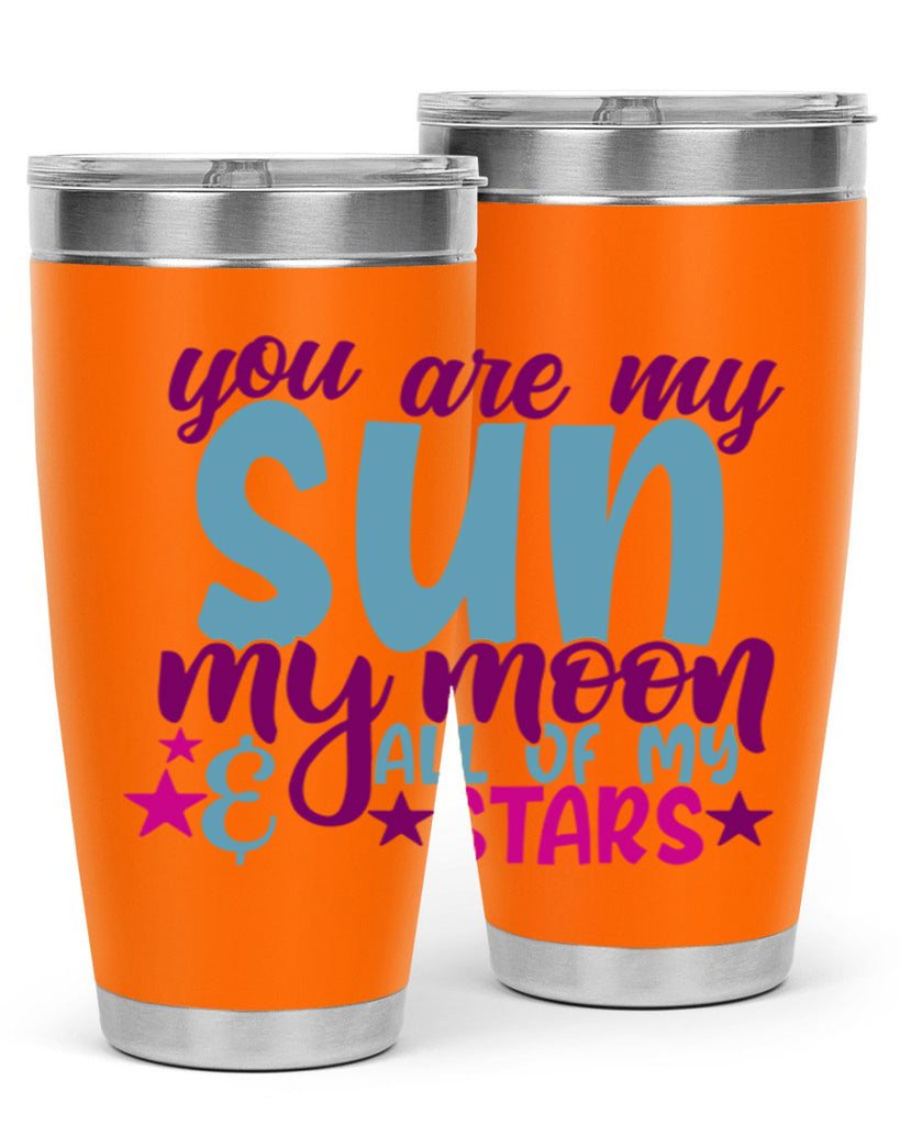 you are my sun my moon all of my stars 6#- family- Tumbler