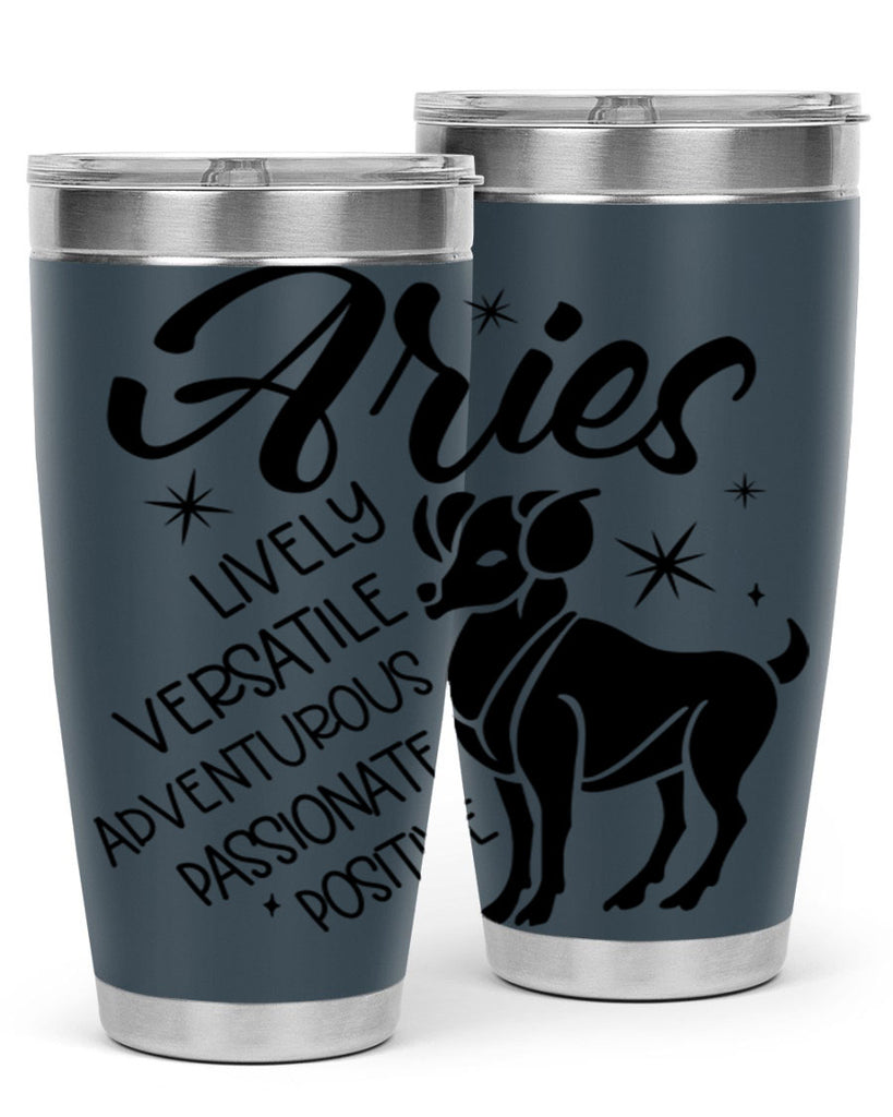 Aries 100#- zodiac- Tumbler