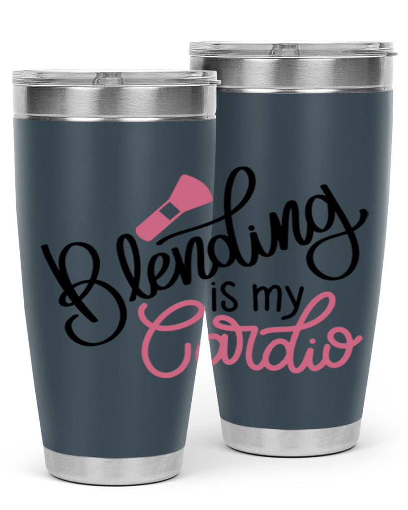 Blending is my Cardio Style 129#- make up- Tumbler