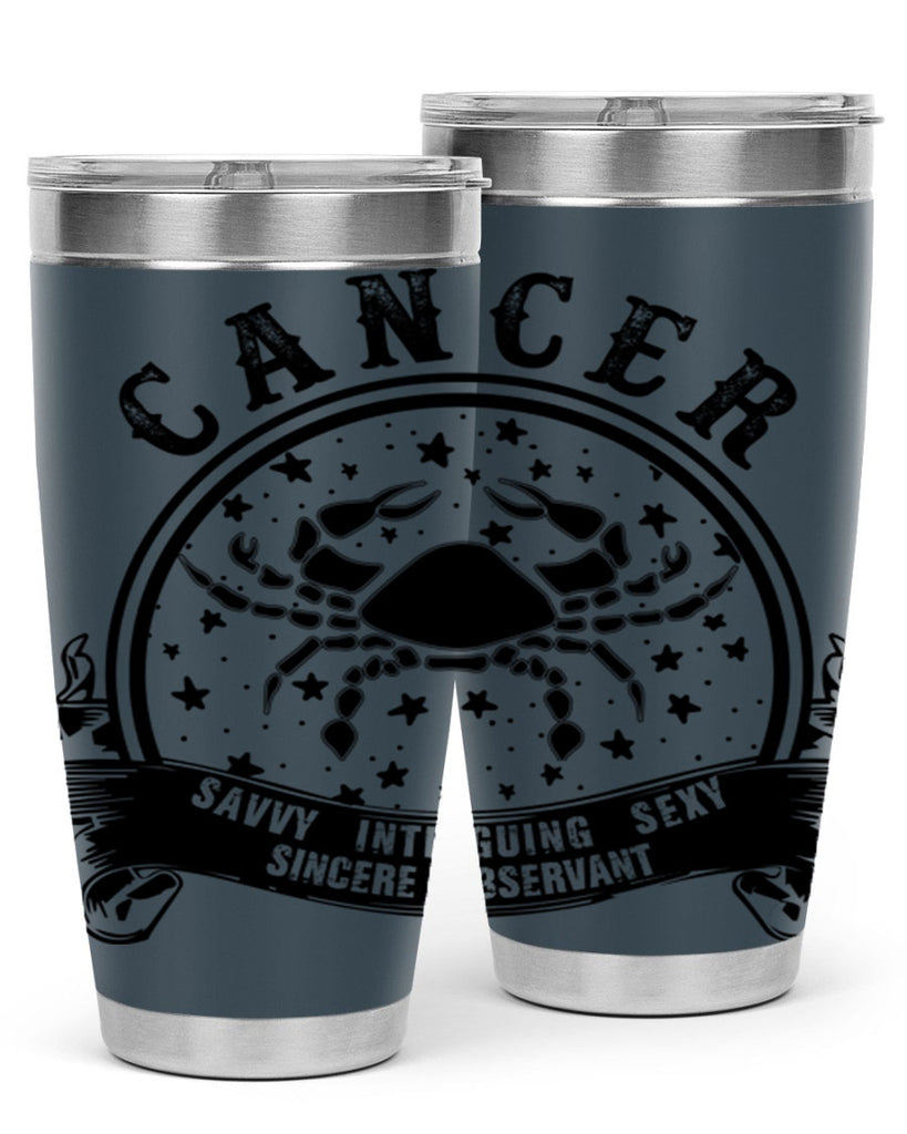 Cancer 13#- zodiac- Tumbler