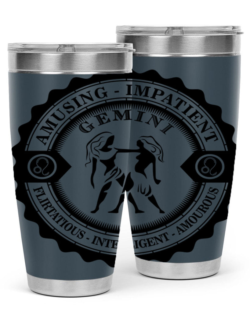 Gemini 11#- zodiac- Tumbler