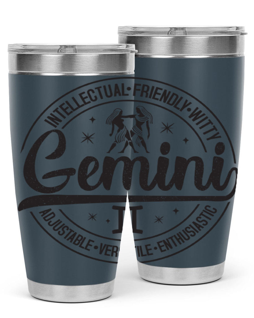 Gemini 225#- zodiac- Tumbler