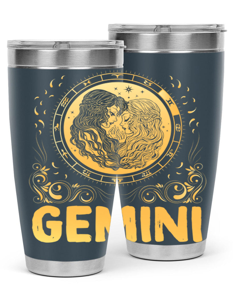 Gemini 234#- zodiac- Tumbler