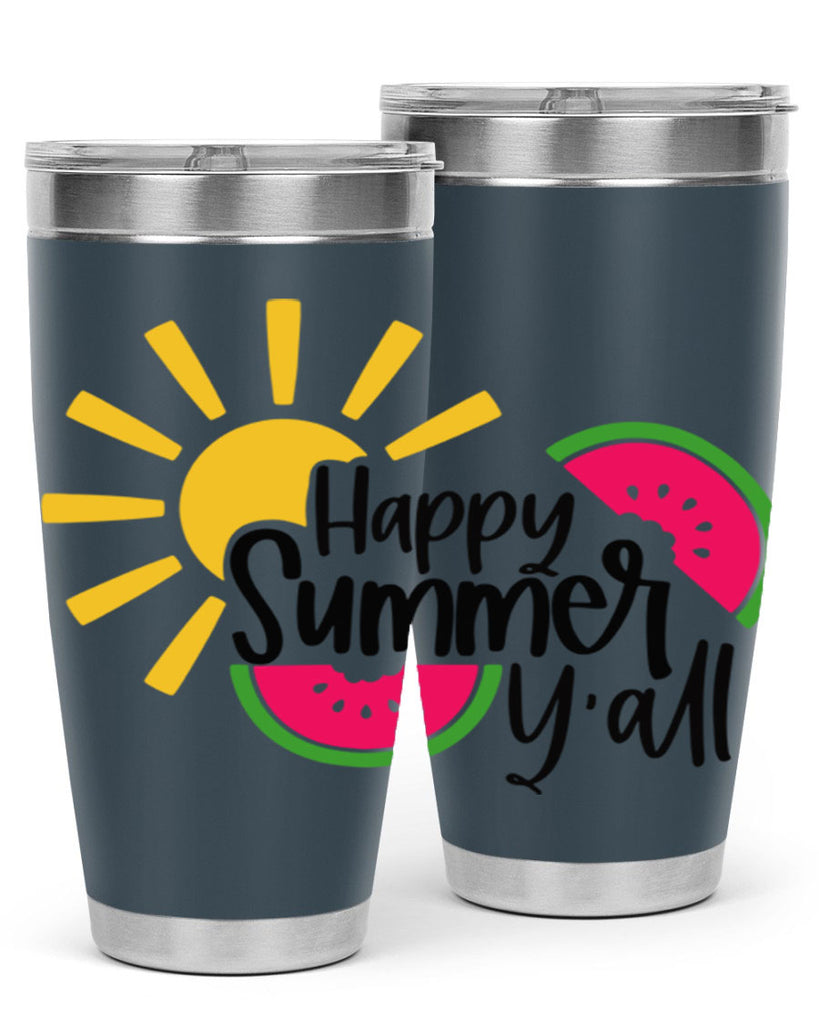 Happy Summer Yall Style 41#- summer- Tumbler