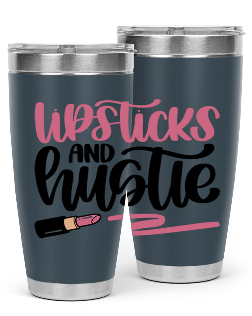 Lipstick And Hustie Style 59#- make up- Tumbler