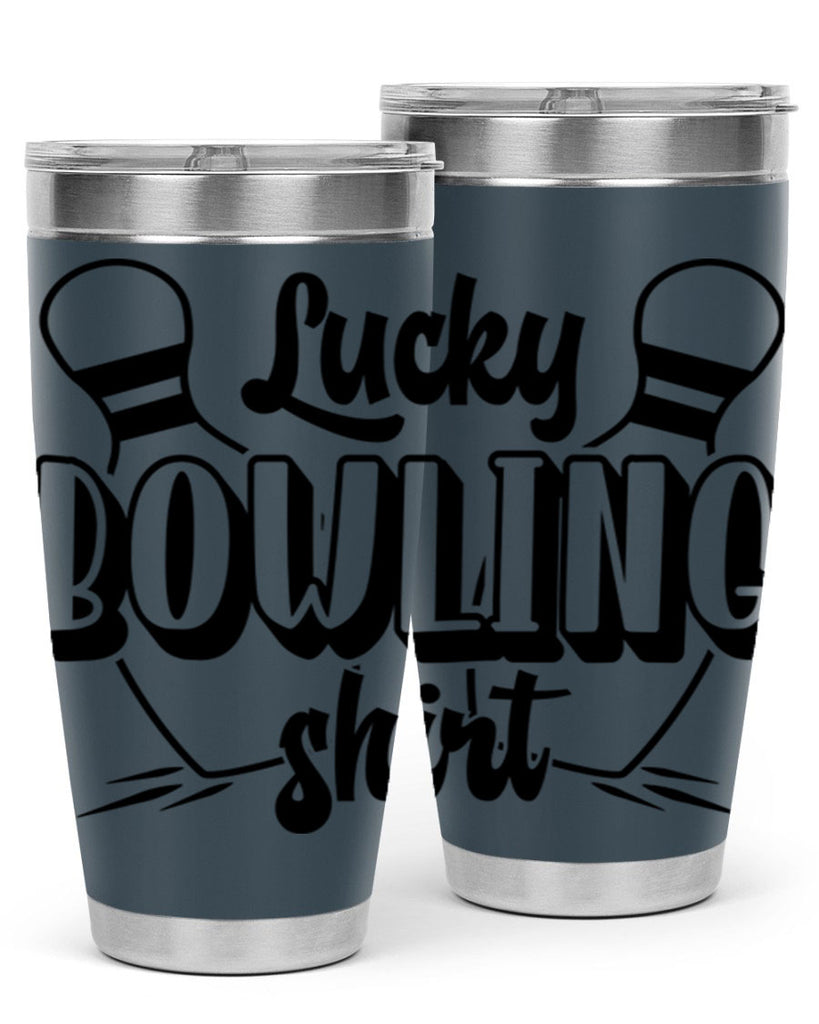 Lucky bowling shirt 690#- bowlig- Tumbler