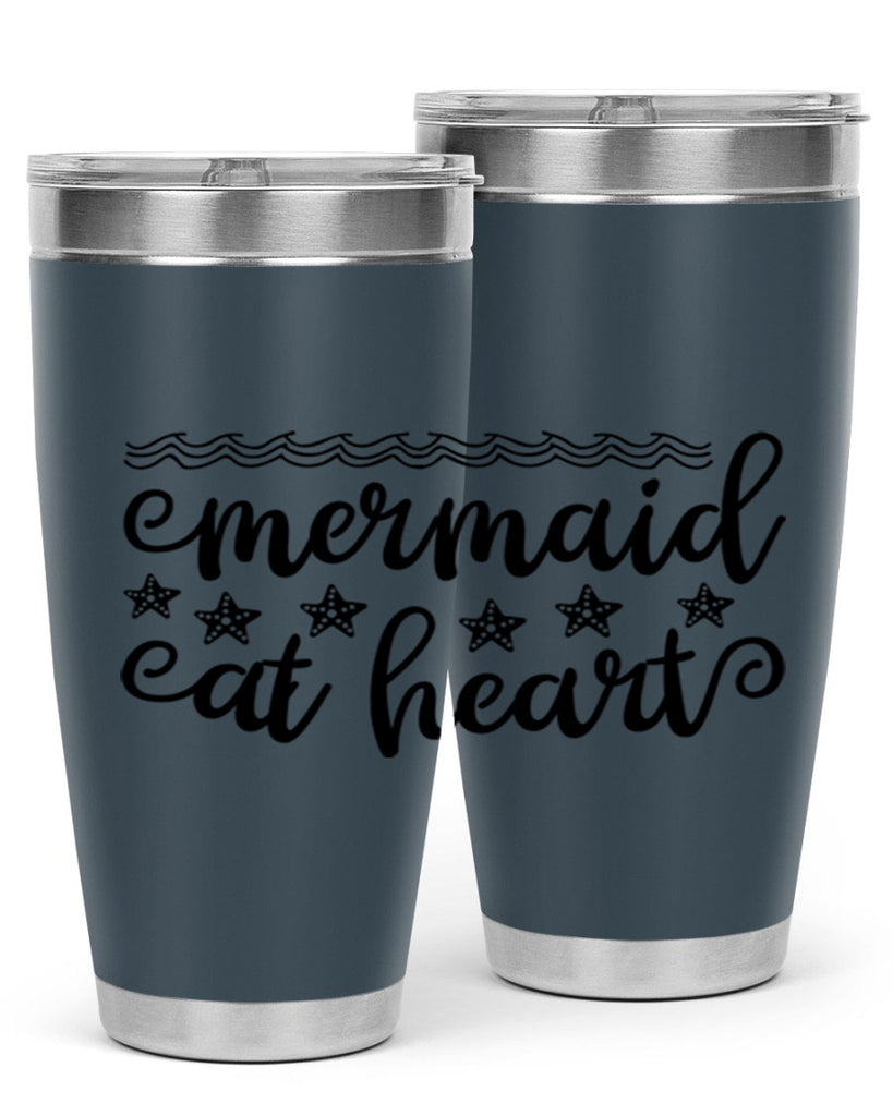 Mermaid at heart design 398#- mermaid- Tumbler