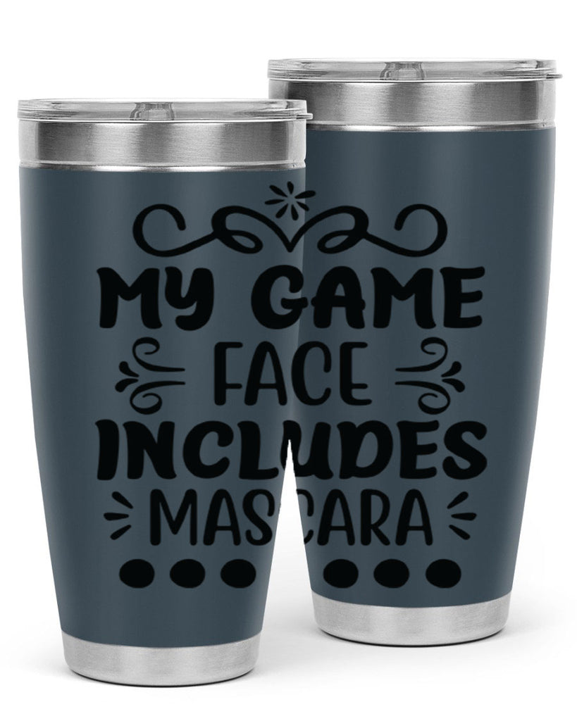 My Game Face Includes Mascara 128#- fashion- Cotton Tank