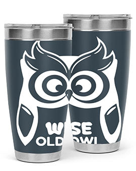 Owl Lover Wise Old Owl A TurtleRabbit 13#- owl- Tumblers