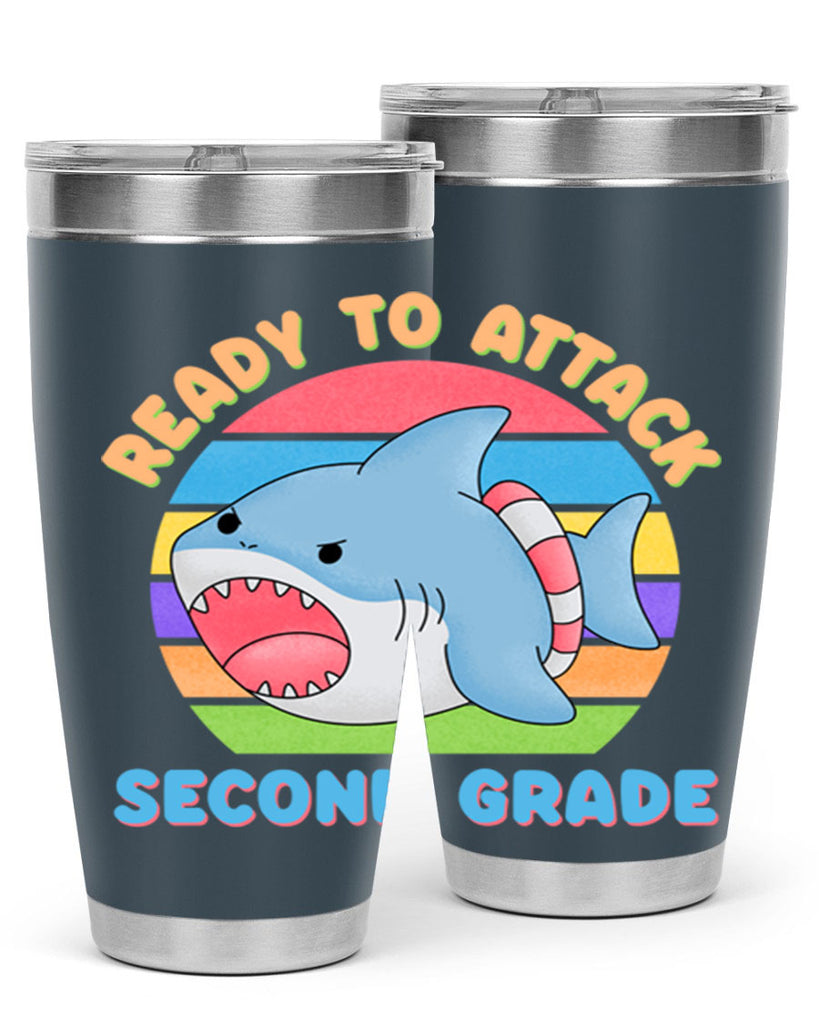 Ready to Attack 2nd Grade 19#- second grade- Tumbler