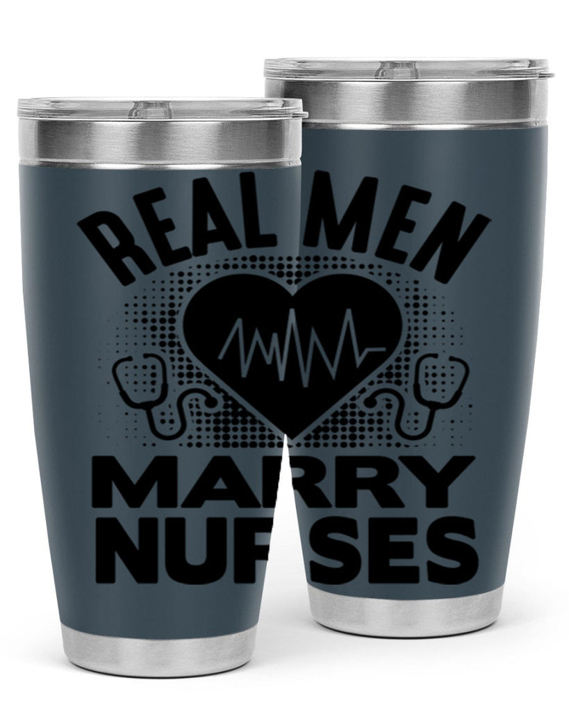Real men Style 253#- nurse- tumbler