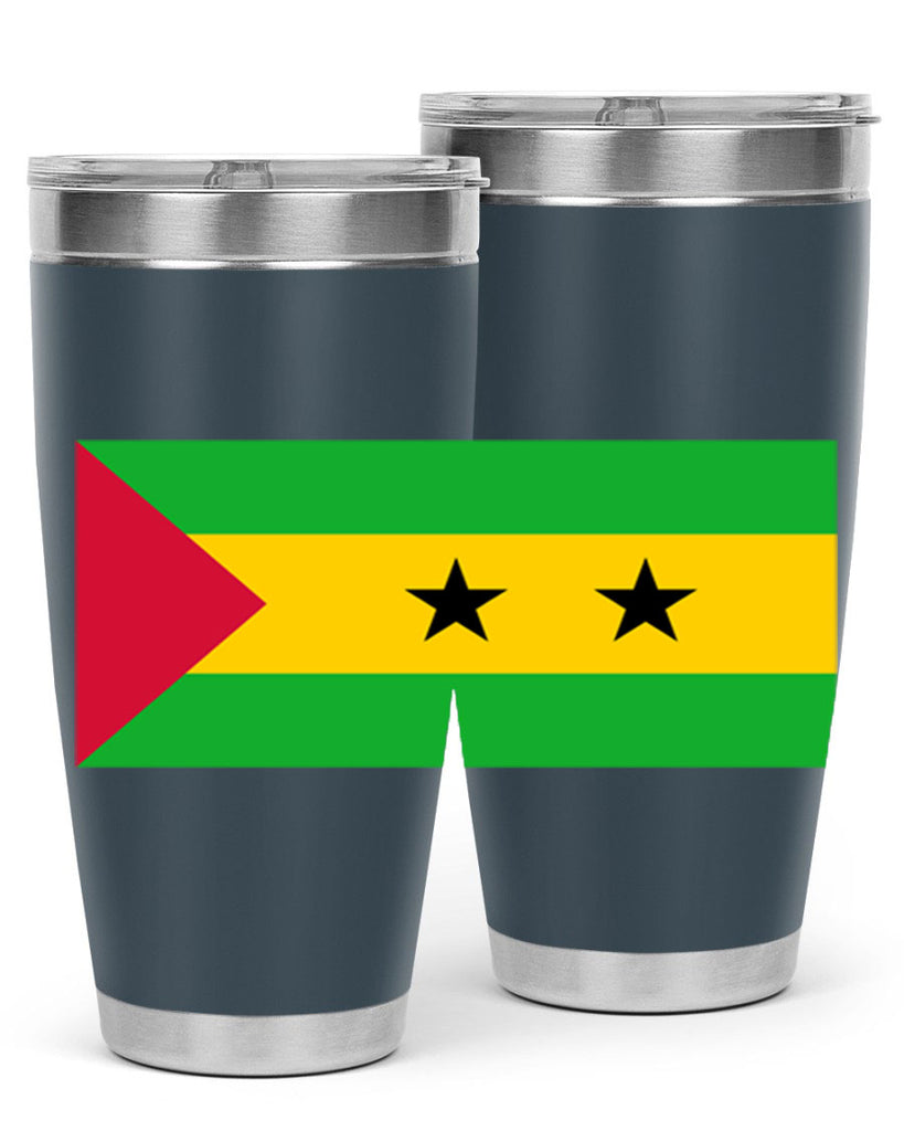 Sao Tome and Principe 47#- world flags- Tumbler