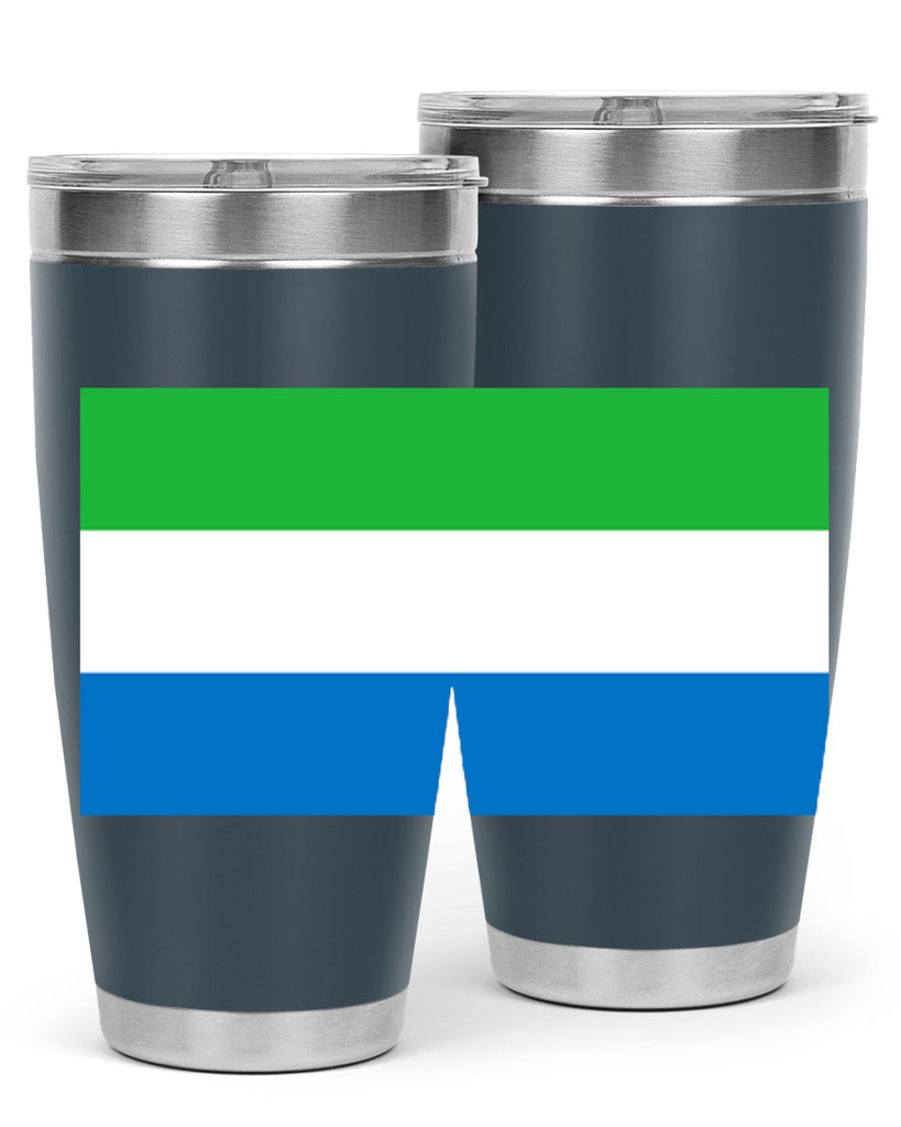 Sierra Leone 42#- world flags- Tumbler