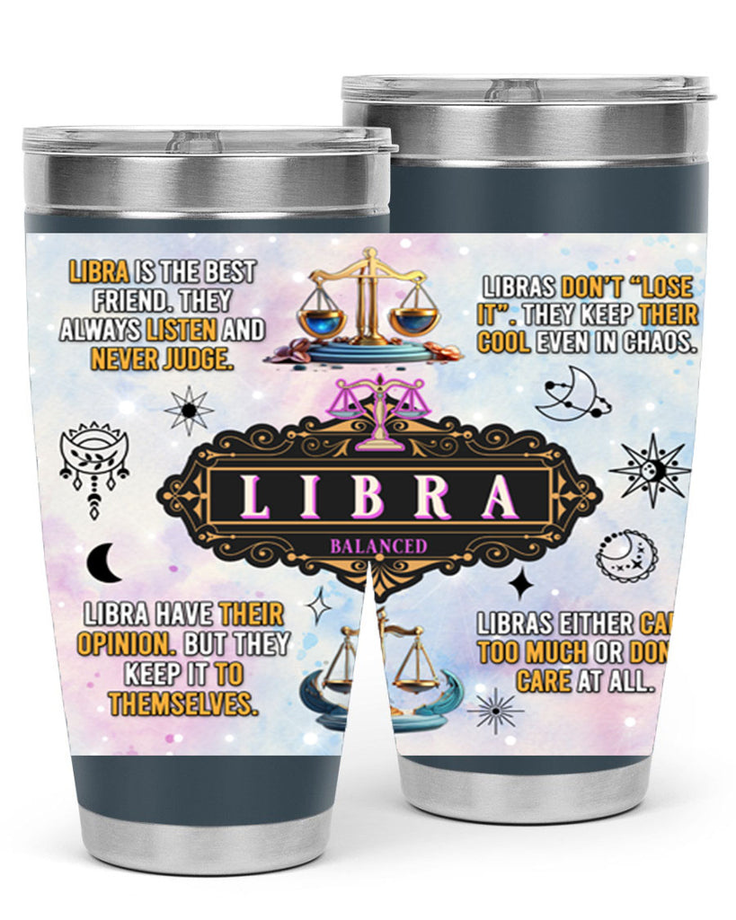 StraightLibra 474#- zodiac- Tumbler