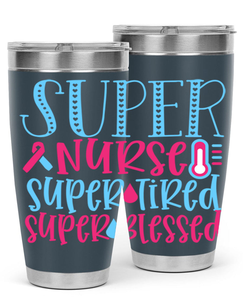 Super Nurse Super Tired Style Style 23#- nurse- tumbler