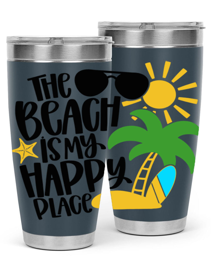 The Beach Is My Happy Place Style 12#- summer- Tumbler