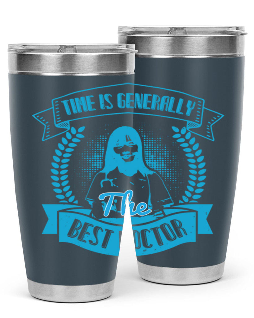 Time is generally the best doctor Style 12#- medical- tumbler