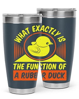 What exactly is the function of a rubber duck Style 10#- duck- Tumbler