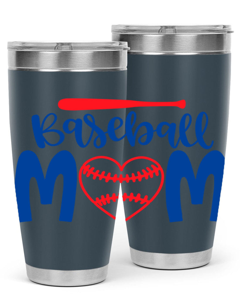 baseball mom 2077#- baseball- Tumbler
