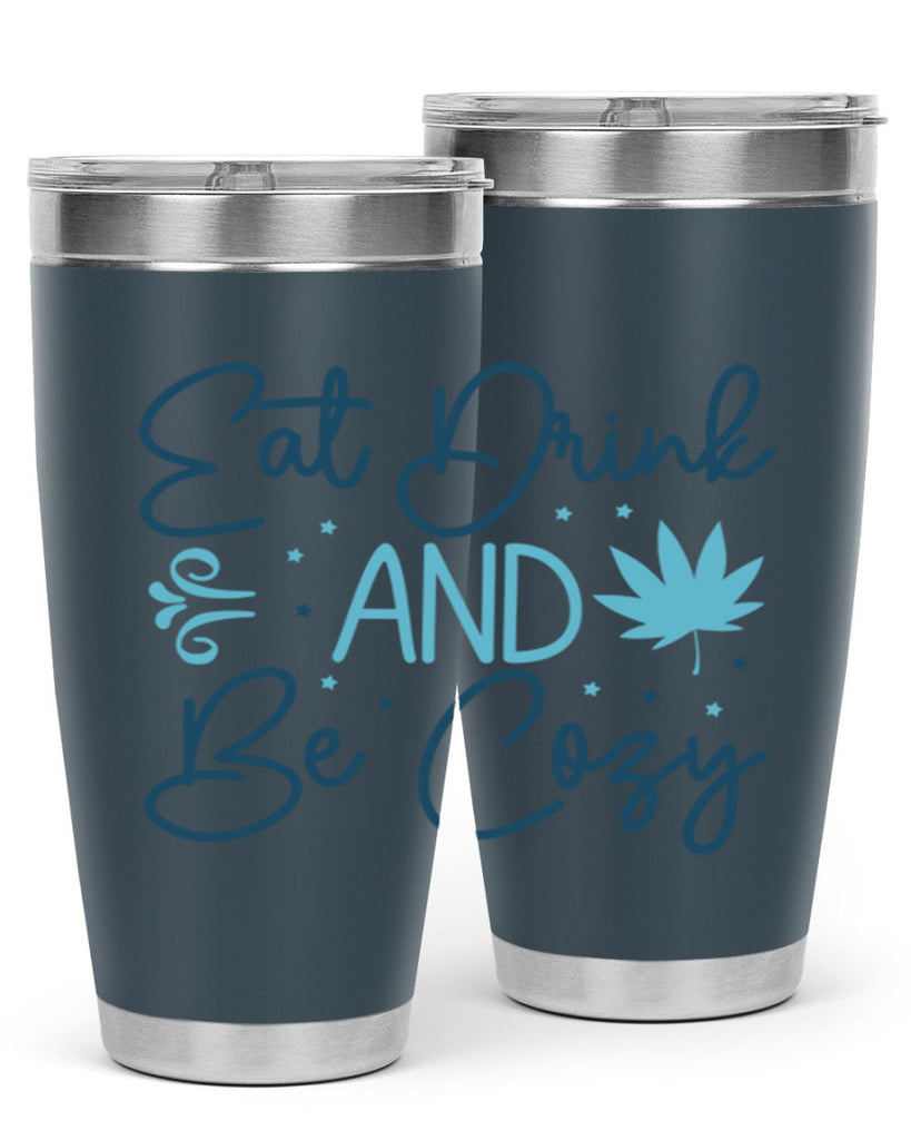 eat drink and be cozy 98#- winter- Tumbler