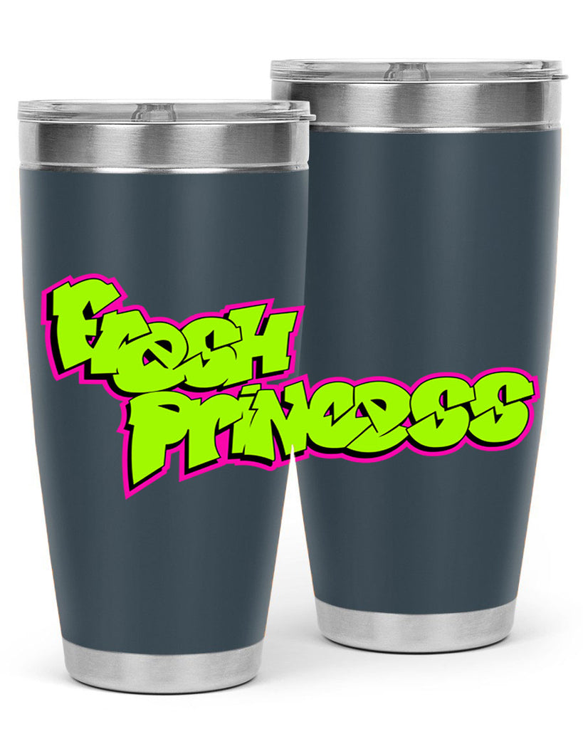 fresh princess 145#- black words phrases- Cotton Tank