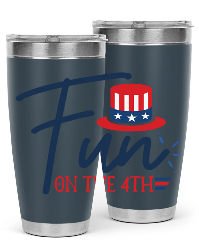 fun on the th Style 18#- Fourt Of July- Tumbler