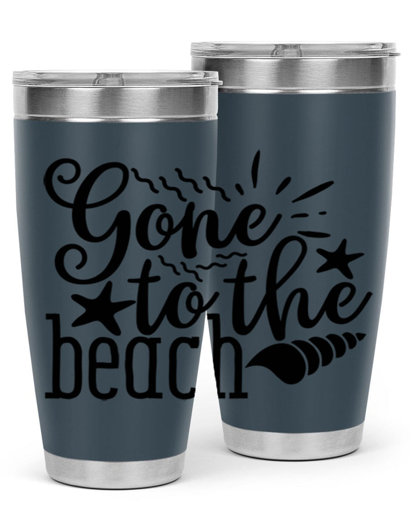 gone to the beach Style 100#- summer- Tumbler