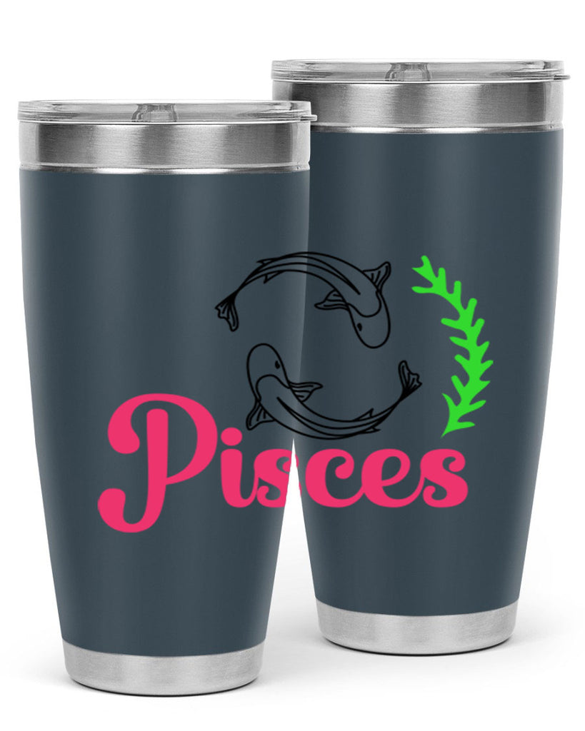 pisces 372#- zodiac- Tumbler
