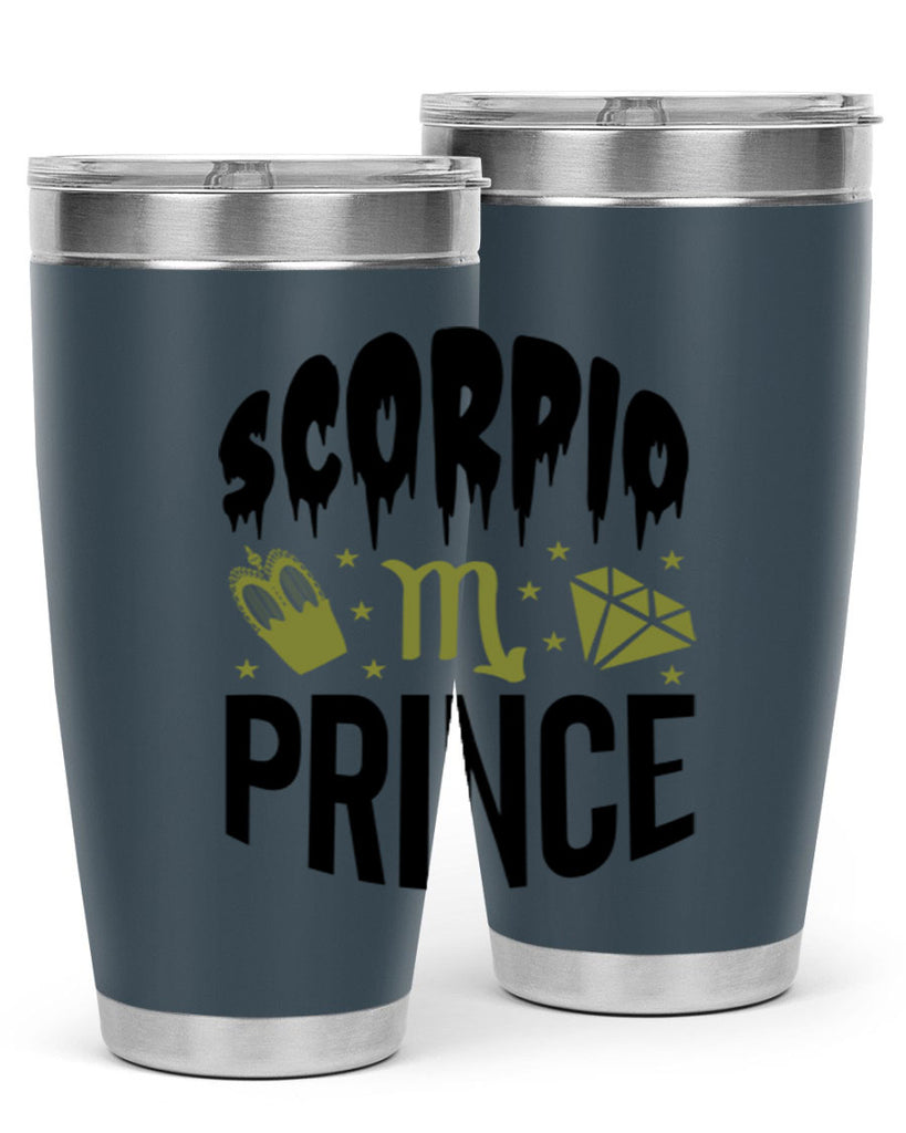 scorpio prince 445#- zodiac- Tumbler