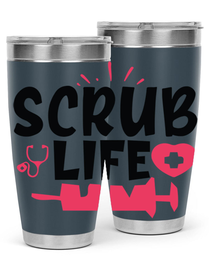 scrub life Style Style 44#- nurse- tumbler
