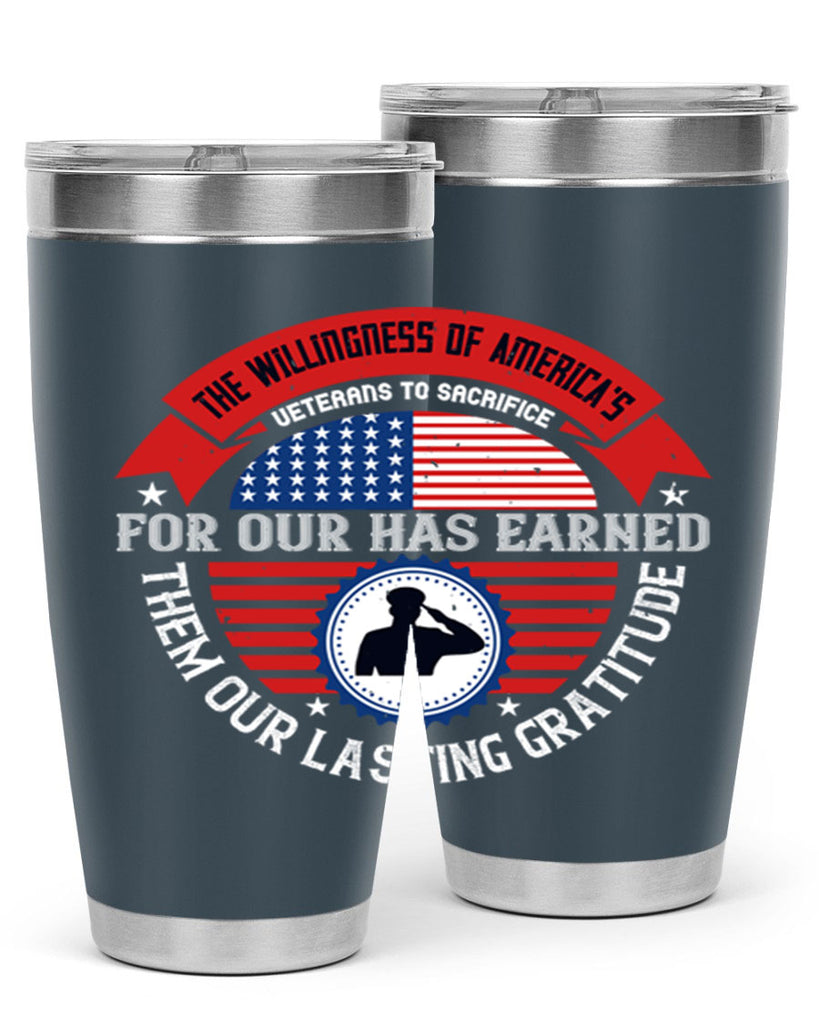 the willingness of americas 88#- Veterns Day- Tumbler