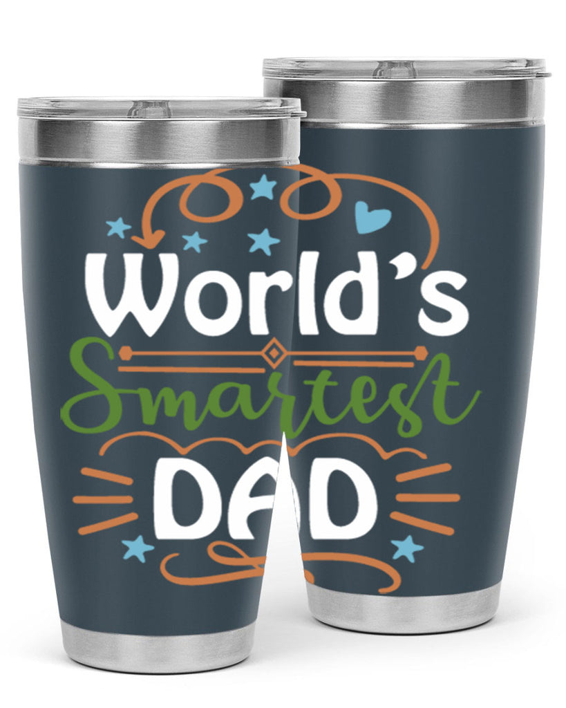 world’s smartest dad 2#- fathers day- Tumbler