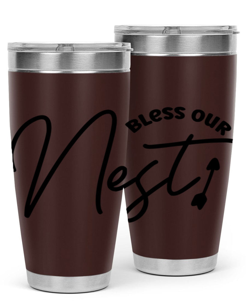 Bless Our Nest55#- spring- Tumbler