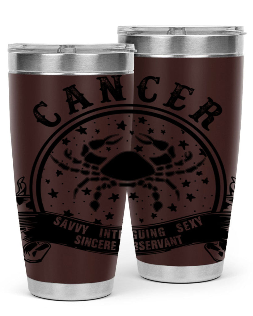 Cancer 13#- zodiac- Tumbler