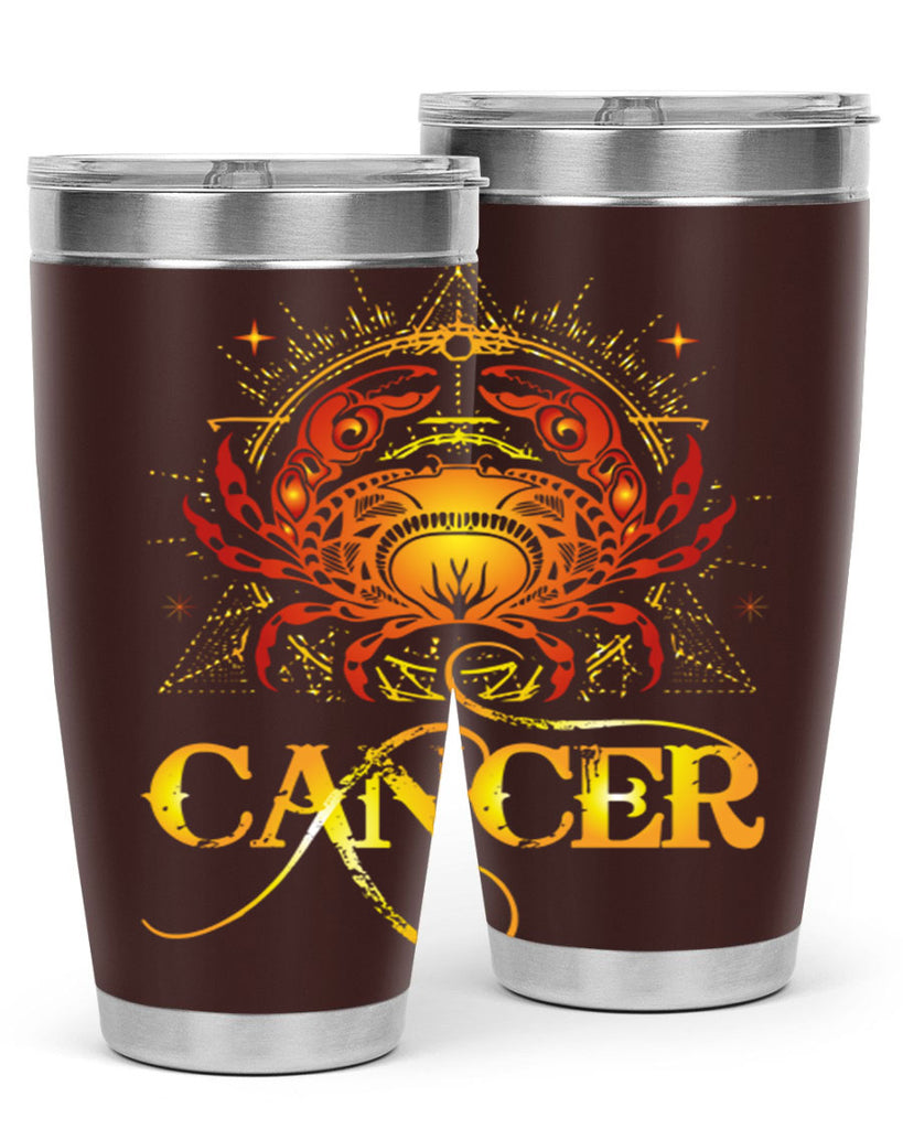 Cancer 163#- zodiac- Tumbler