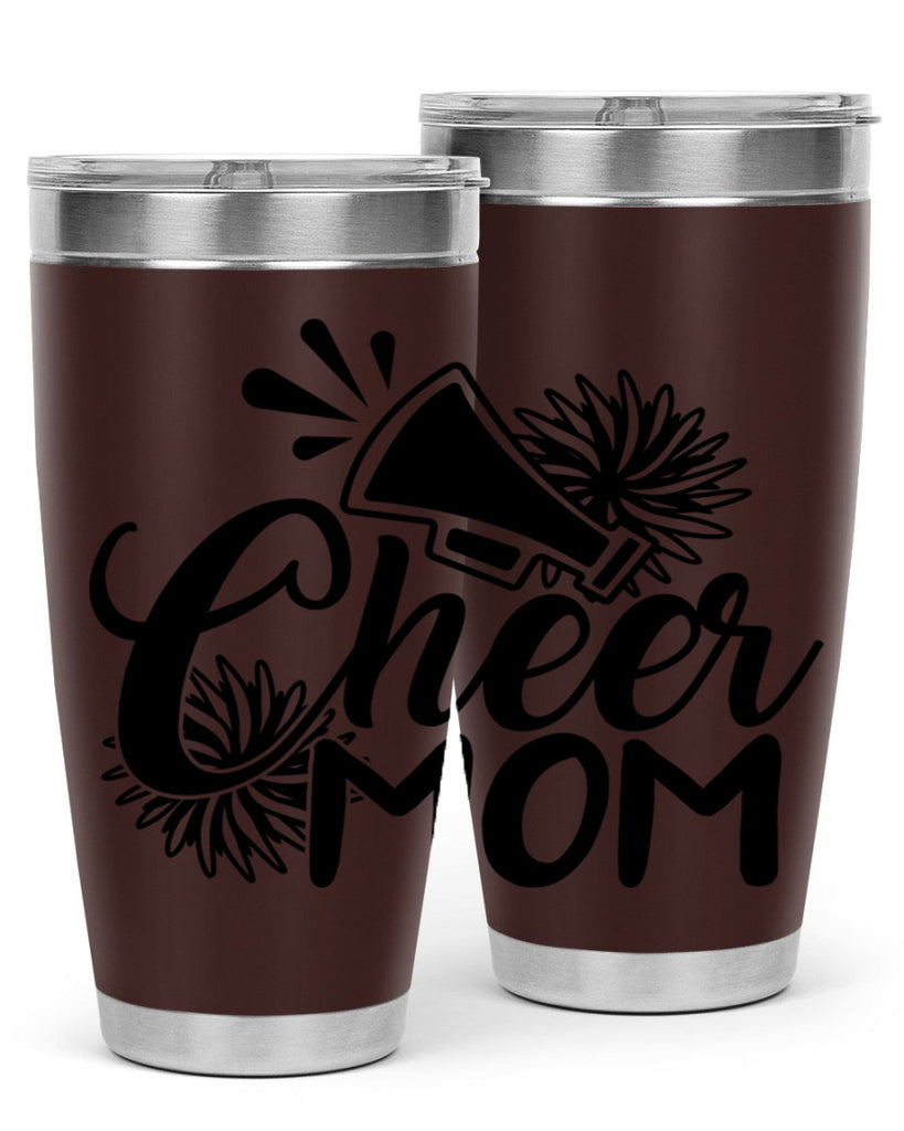 Cheer mom 1385#- cheer- Tumbler