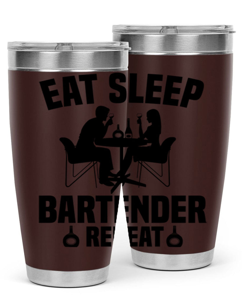 Eat sleep Style 3#- bartender- tumbler