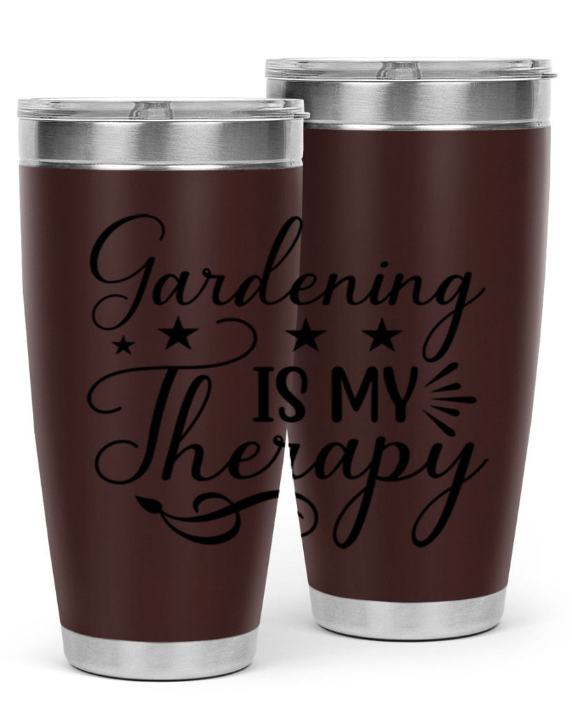 Gardening is My Therapy 145#- spring- Tumbler