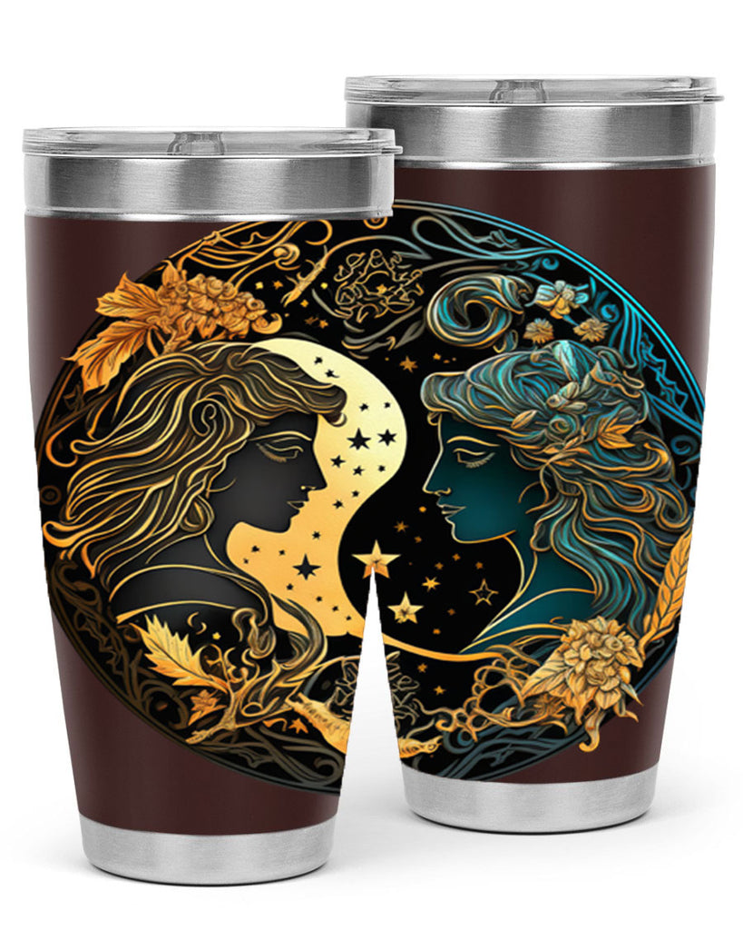 Gemini 216#- zodiac- Tumbler