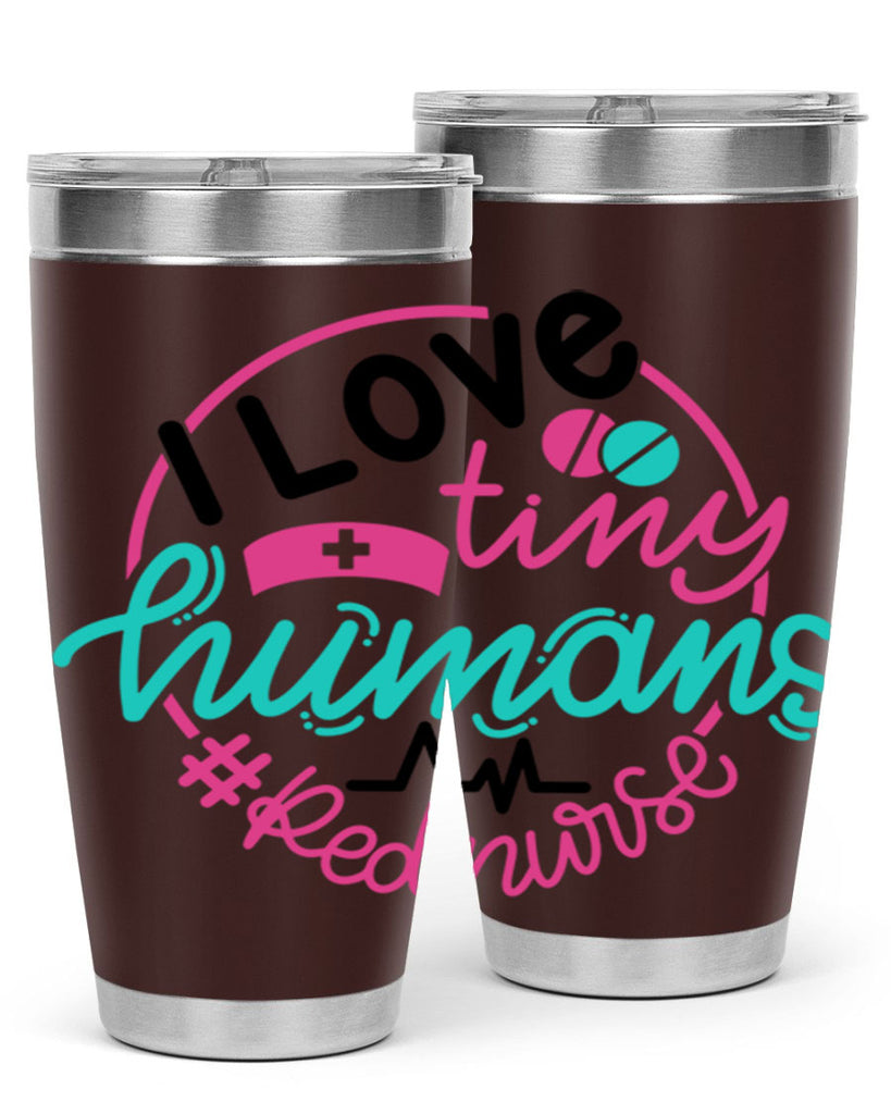 I Love Tiny Humans Red Nurse Style Style 167#- nurse- tumbler