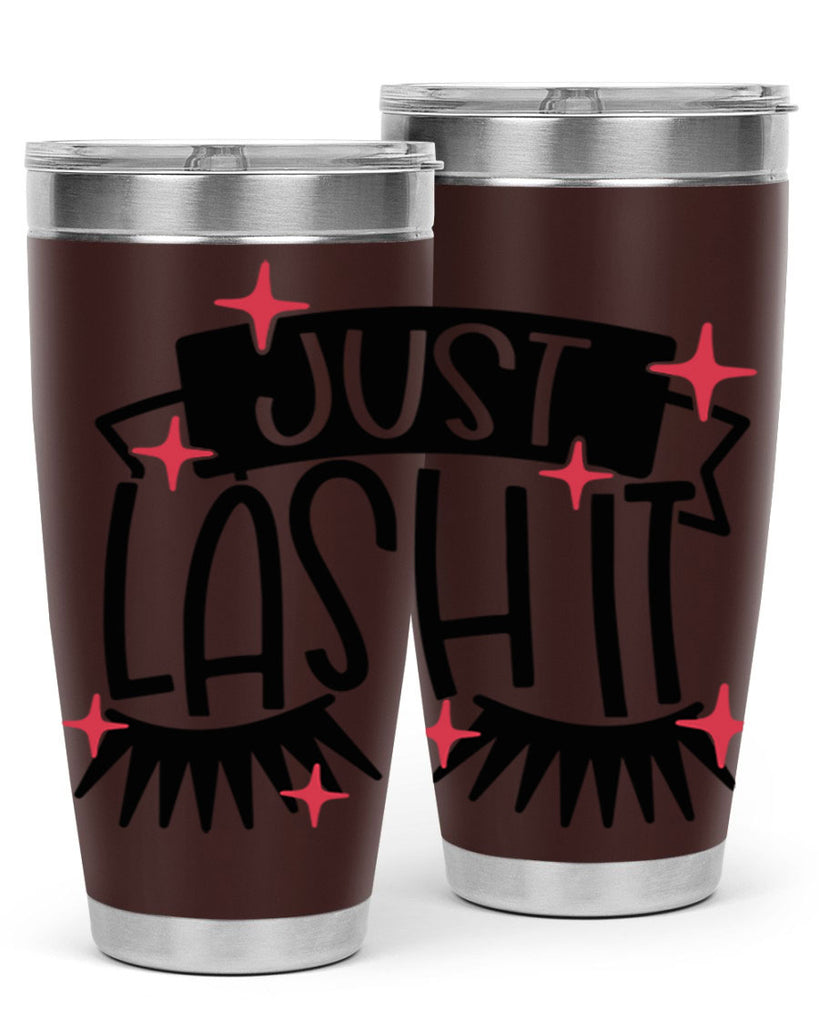 Just Lash It Style 77#- make up- Tumbler