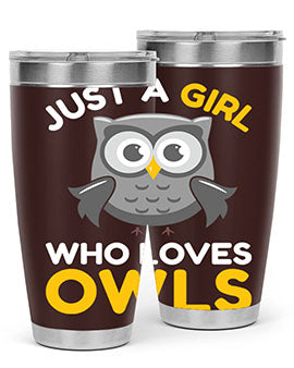 Just a Boy Who Loves A TurtleRabbit 11#- owl- Tumblers