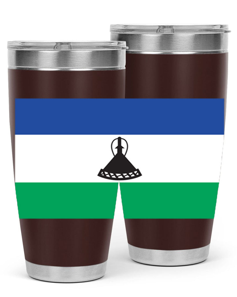Lesotho 102#- world flags- Tumbler