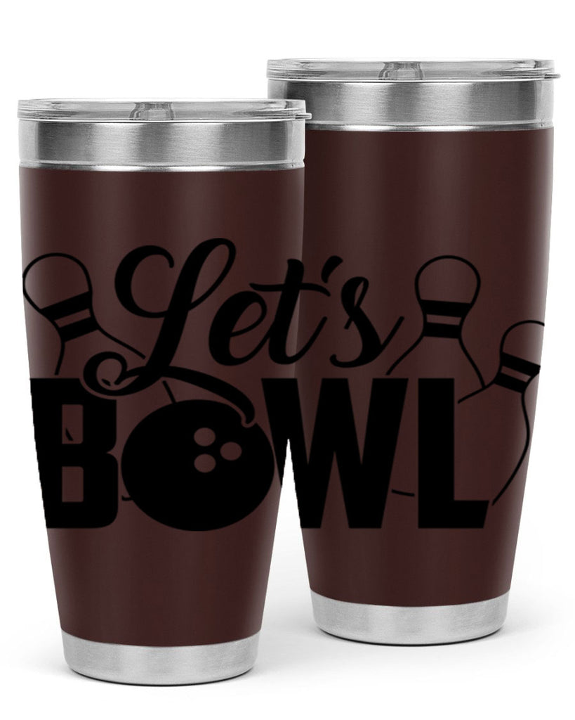 Lets bowl 929#- bowlig- Tumbler