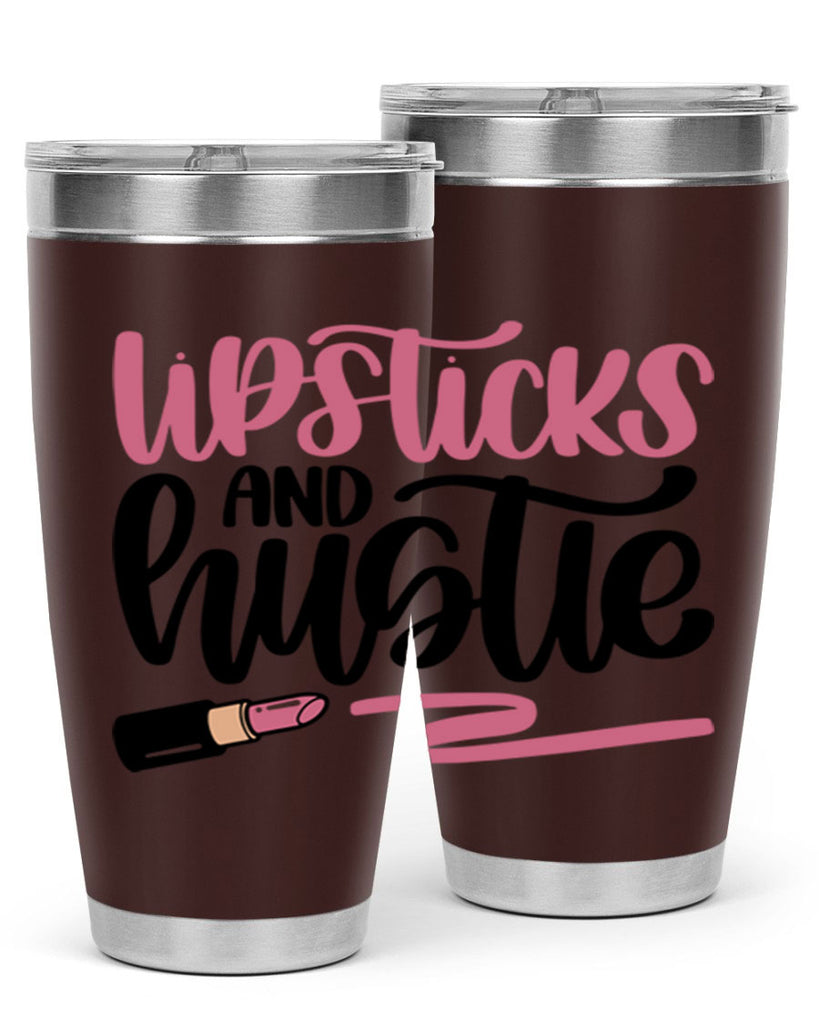 Lipstick And Hustie Style 59#- make up- Tumbler