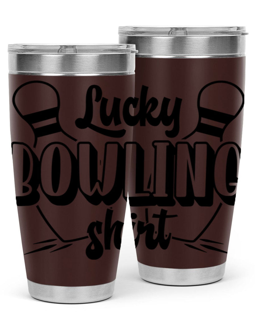 Lucky bowling shirt 690#- bowlig- Tumbler